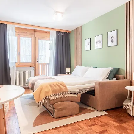 Direttamente Sulle Piste Da Sci, Piscina E Sauna, Wi-fi Apartment San Bernardino